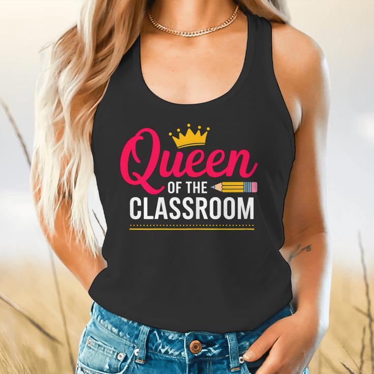 Queen Of The Classroom Teacher Flowy Tank, gift for family, gift for coworker Queen Of The Classroom Teacher Flowy Tank, gift for family, gift for coworker