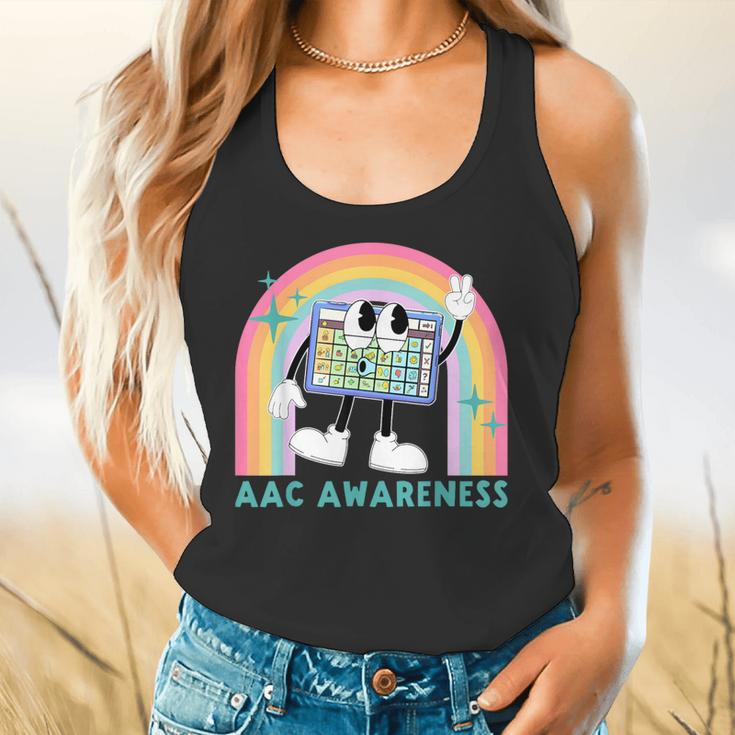 Rainbow AAC Awareness Month SPED Teacher SLP Communication Flowy Tank, gift for family, gift for coworker Rainbow AAC Awareness Month SPED Teacher SLP Communication Flowy Tank, gift for family, gift for coworker