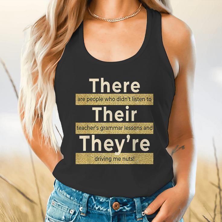 There Their They'Re T Shirt English Grammar Teacher For Men Women Flowy Tank, gift for family, gift for coworker There Their They'Re T Shirt English Grammar Teacher For Men Women Flowy Tank, gift for family, gift for coworker