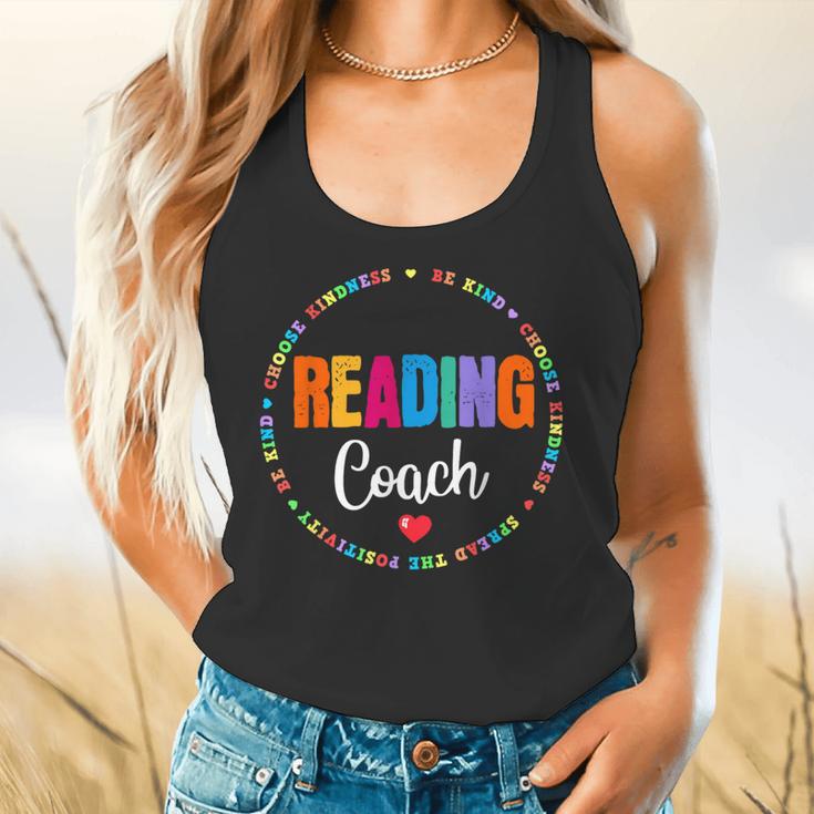 Reading Coach Teacher Interventionist Specialist Literacy Flowy Tank, gift for family, gift for coworker Reading Coach Teacher Interventionist Specialist Literacy Flowy Tank, gift for family, gift for coworker
