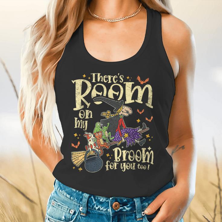 There's Room On My Broom For You Too Teacher Halloween Flowy Tank, gift for family, gift for coworker There's Room On My Broom For You Too Teacher Halloween Flowy Tank, gift for family, gift for coworker