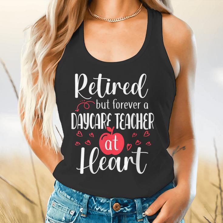 Retired Daycare Teacher Retirement For Daycare Teacher Flowy Tank, gift for family, gift for coworker
