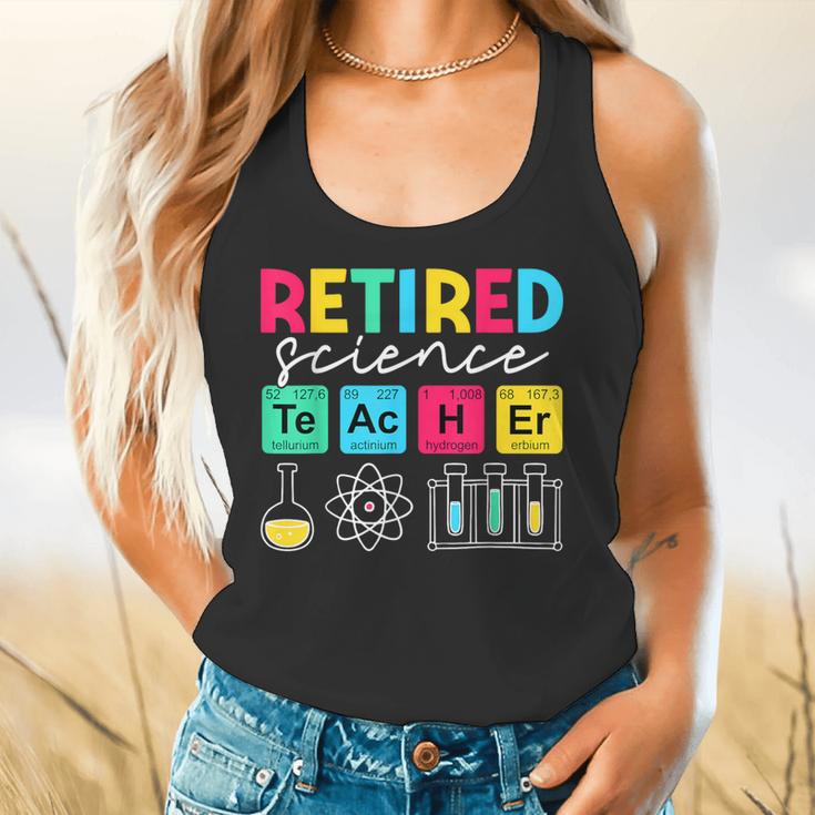 Retired Science Teacher Periodic Table Teacher Life Flowy Tank, gift for family, gift for coworker Retired Science Teacher Periodic Table Teacher Life Flowy Tank, gift for family, gift for coworker
