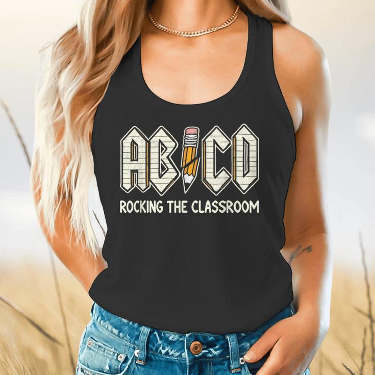 Retro Abcd Teacher Novelty Back To School Teacher Flowy Tank, gift for family, gift for coworker Retro Abcd Teacher Novelty Back To School Teacher Flowy Tank, gift for family, gift for coworker