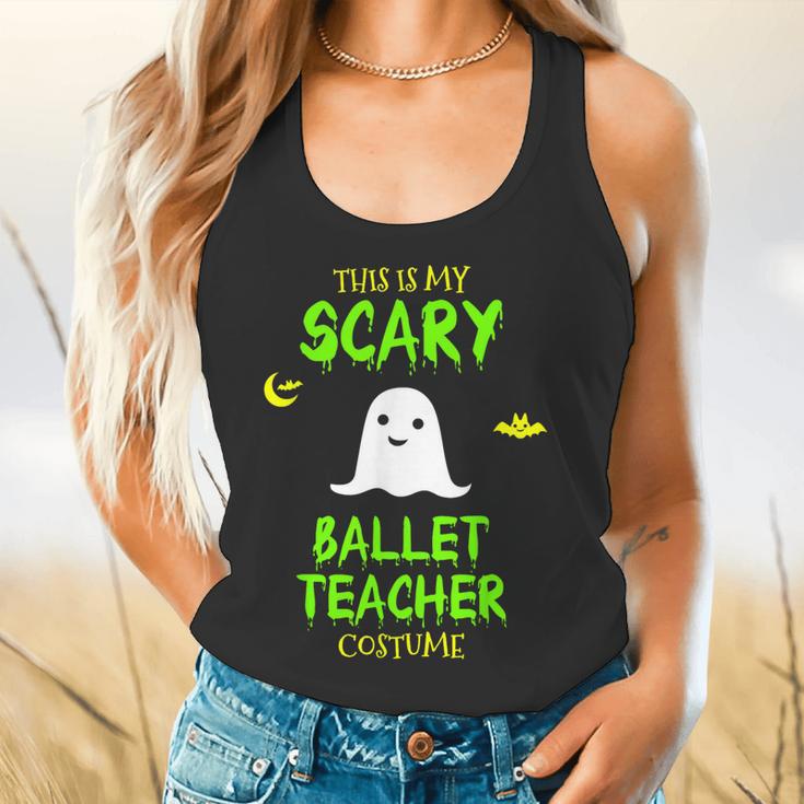 Scary Ballet Teacher Costume Halloween Lazy Easy Flowy Tank, gift for family, gift for coworker