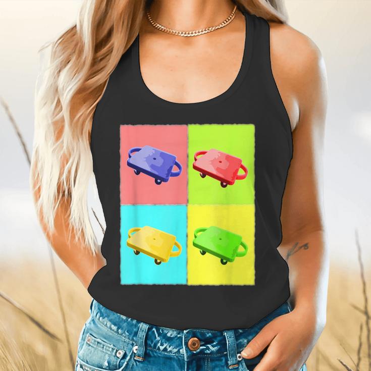 Scooter Physical Education PE Gym Teacher Flowy Tank, gift for family, gift for coworker