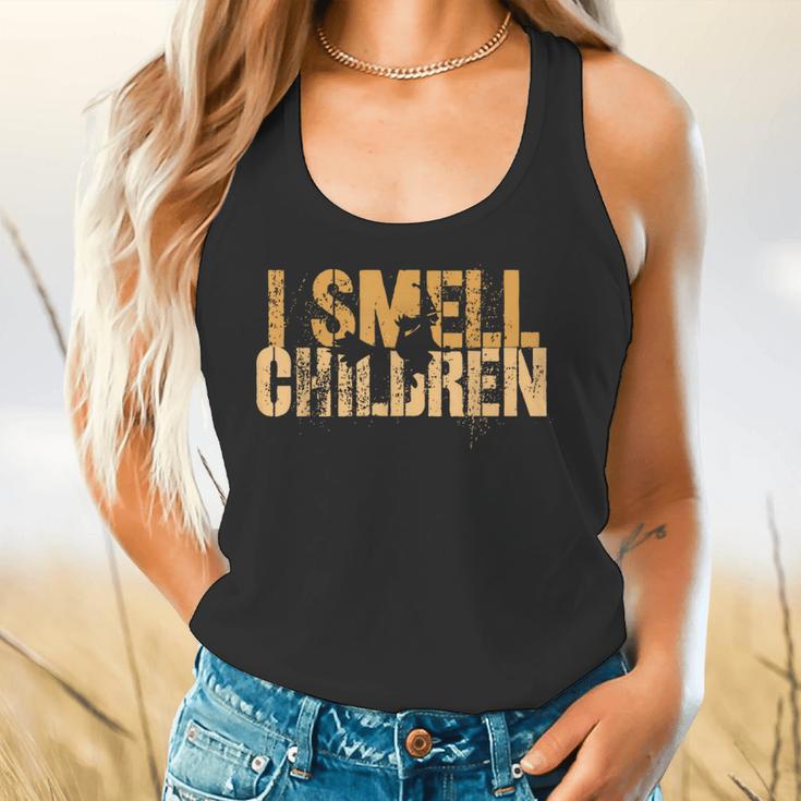 I SMELL CHILDREN Halloween Teacher Classroom I Teach Flowy Tank, gift for family, gift for coworker I SMELL CHILDREN Halloween Teacher Classroom I Teach Flowy Tank, gift for family, gift for coworker