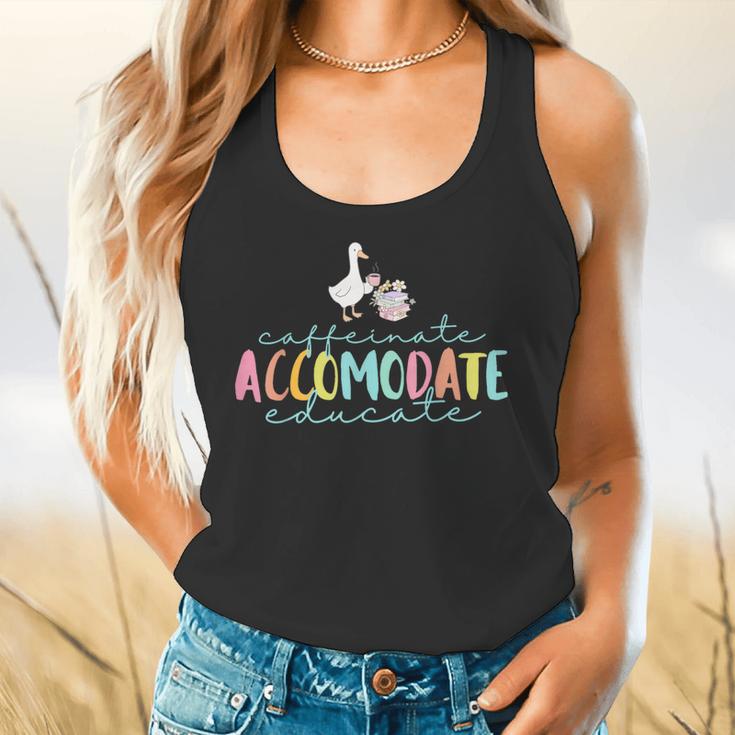 SPED Dream Team Teachers Special Education Silly Goose Flowy Tank, gift for family, gift for coworker