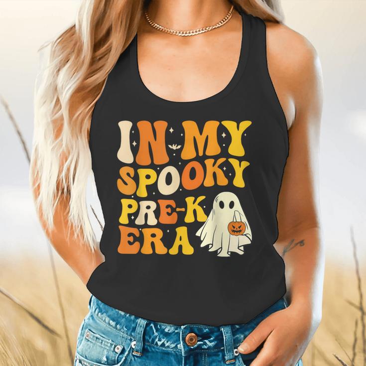 In My Spooky PRE-K Teacher Era Halloween Costume Tee Flowy Tank, gift for family, gift for coworker In My Spooky PRE-K Teacher Era Halloween Costume Tee Flowy Tank, gift for family, gift for coworker