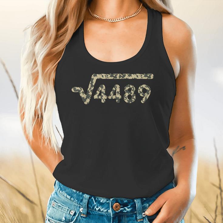 Square Root 4489 Slang Math Teacher Six Seven 6 7 Meme Camo Flowy Tank, gift for family, gift for coworker