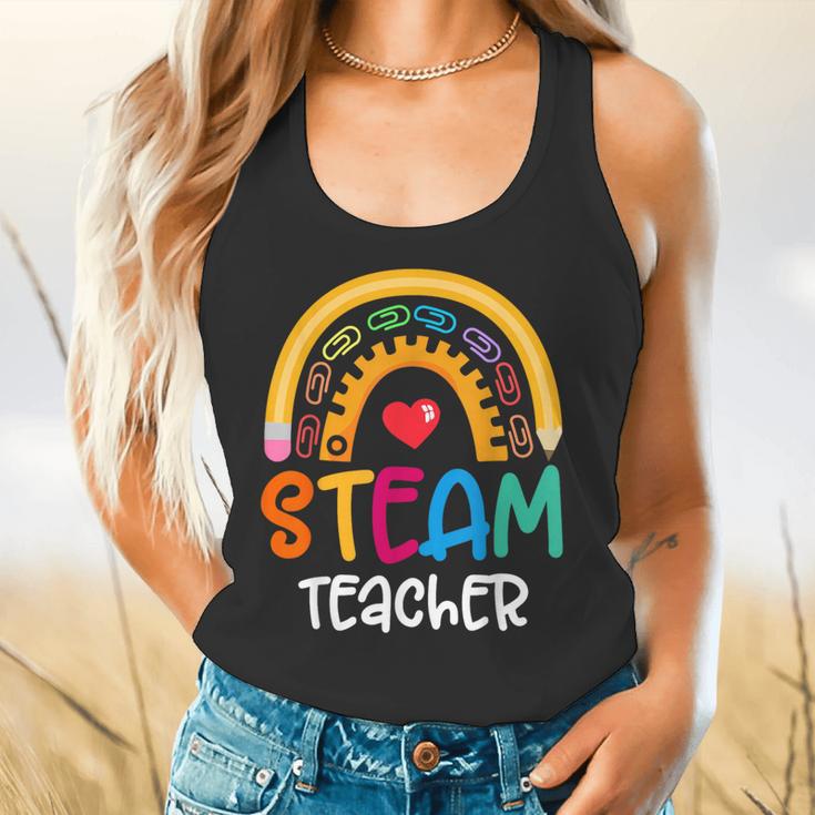 STEAM Teacher Squad Team Crew Back To School STEM Special Flowy Tank, gift for family, gift for coworker STEAM Teacher Squad Team Crew Back To School STEM Special Flowy Tank, gift for family, gift for coworker