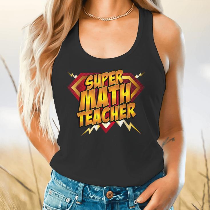 Super Math Teacher Educational Superhero Flowy Tank, gift for family, gift for coworker Super Math Teacher Educational Superhero Flowy Tank, gift for family, gift for coworker