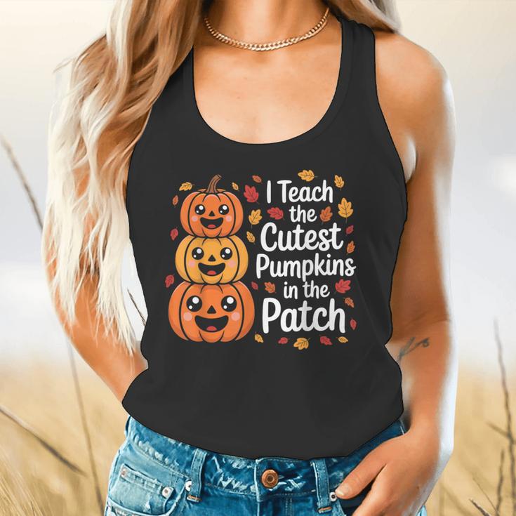 i Teach The Cutest Pumpkins In The Patch Teacher Halloween Flowy Tank, gift for family, gift for coworker i Teach The Cutest Pumpkins In The Patch Teacher Halloween Flowy Tank, gift for family, gift for coworker