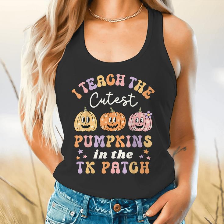 I Teach The Cutest Pumpkins In The TK Patch TK Teacher Fall Flowy Tank, gift for family, gift for coworker I Teach The Cutest Pumpkins In The TK Patch TK Teacher Fall Flowy Tank, gift for family, gift for coworker