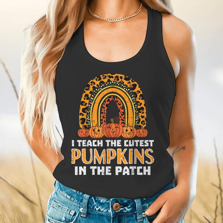 Teach Leopard Rainbow Cute Halloween Costume Teacher Women Flowy Tank, gift for family, gift for coworker Teach Leopard Rainbow Cute Halloween Costume Teacher Women Flowy Tank, gift for family, gift for coworker