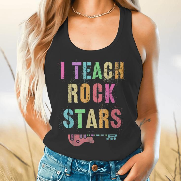 I TEACH ROCKSTARS Band Vibes Teacher Rocks My Music Teaching Flowy Tank, gift for family, gift for coworker I TEACH ROCKSTARS Band Vibes Teacher Rocks My Music Teaching Flowy Tank, gift for family, gift for coworker