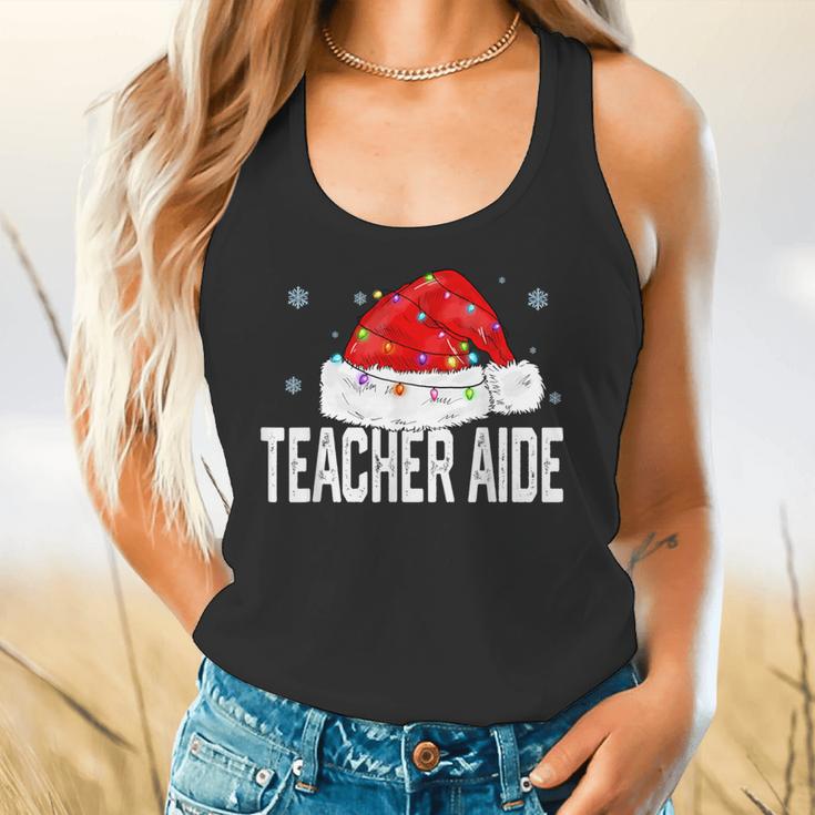 Teacher Aide Christmas Women Family Matching Group Xmas Flowy Tank, gift for family, gift for coworker Teacher Aide Christmas Women Family Matching Group Xmas Flowy Tank, gift for family, gift for coworker