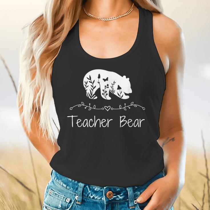 Teacher Bear For Educators Teacher Appreciation Flowy Tank, gift for family, gift for coworker Teacher Bear For Educators Teacher Appreciation Flowy Tank, gift for family, gift for coworker