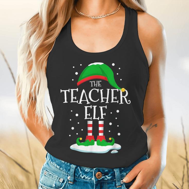 The Teacher Elf Christmas Family Matching Xmas Group For Men Women Flowy Tank, gift for family, gift for coworker The Teacher Elf Christmas Family Matching Xmas Group For Men Women Flowy Tank, gift for family, gift for coworker