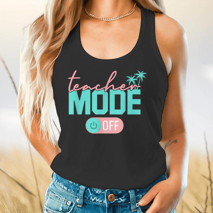 Teacher Mode Off Happy Last Day Of School Summer Break Men Women Flowy Tank, gift for family, gift for coworker Teacher Mode Off Happy Last Day Of School Summer Break Men Women Flowy Tank, gift for family, gift for coworker