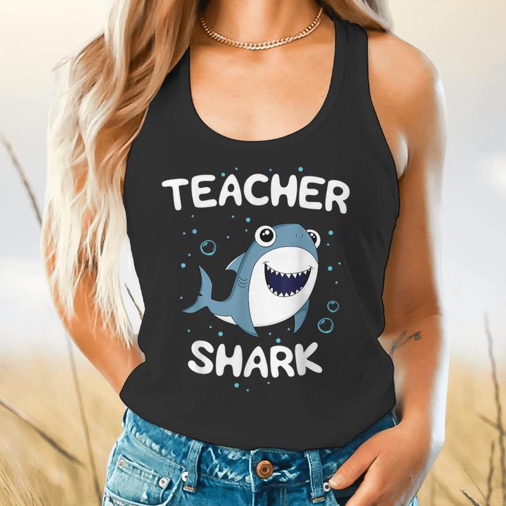 Teacher Shark Teaching Back To School Kindergarten Flowy Tank, gift for family, gift for coworker Teacher Shark Teaching Back To School Kindergarten Flowy Tank, gift for family, gift for coworker