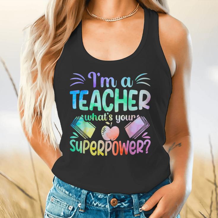 Im A Teacher Whats Your Superpower Teaching Professional Flowy Tank, gift for family, gift for coworker Im A Teacher Whats Your Superpower Teaching Professional Flowy Tank, gift for family, gift for coworker