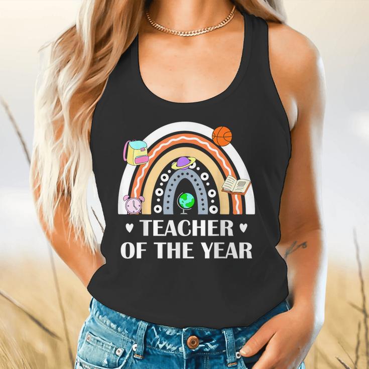 Teacher Of The Year Best Teacher Ever Men Women Flowy Tank, gift for family, gift for coworker