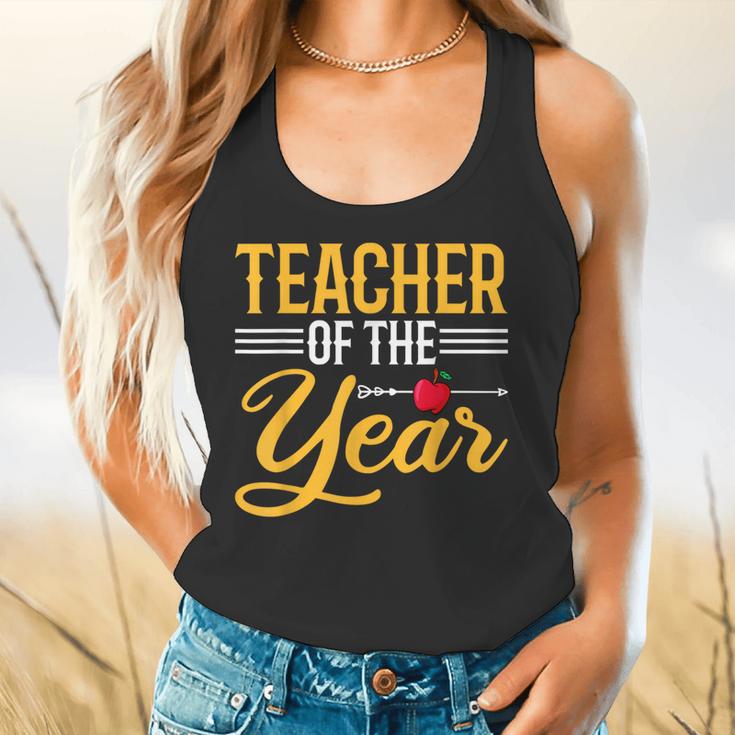 Teacher Of The Year Men Women Teachers Flowy Tank, gift for family, gift for coworker Teacher Of The Year Men Women Teachers Flowy Tank, gift for family, gift for coworker