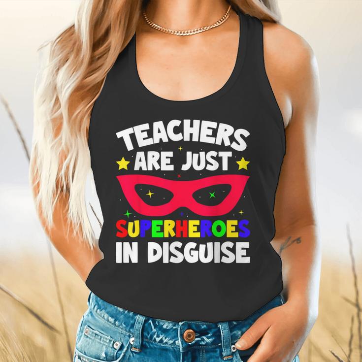 Teachers Are Just Superheroes In Disguise School Flowy Tank, gift for family, gift for coworker Teachers Are Just Superheroes In Disguise School Flowy Tank, gift for family, gift for coworker