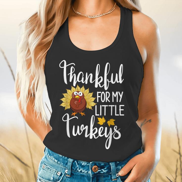 Teachers Thanksgiving Thankful For My Little Turkeys Flowy Tank, gift for family, gift for coworker Teachers Thanksgiving Thankful For My Little Turkeys Flowy Tank, gift for family, gift for coworker