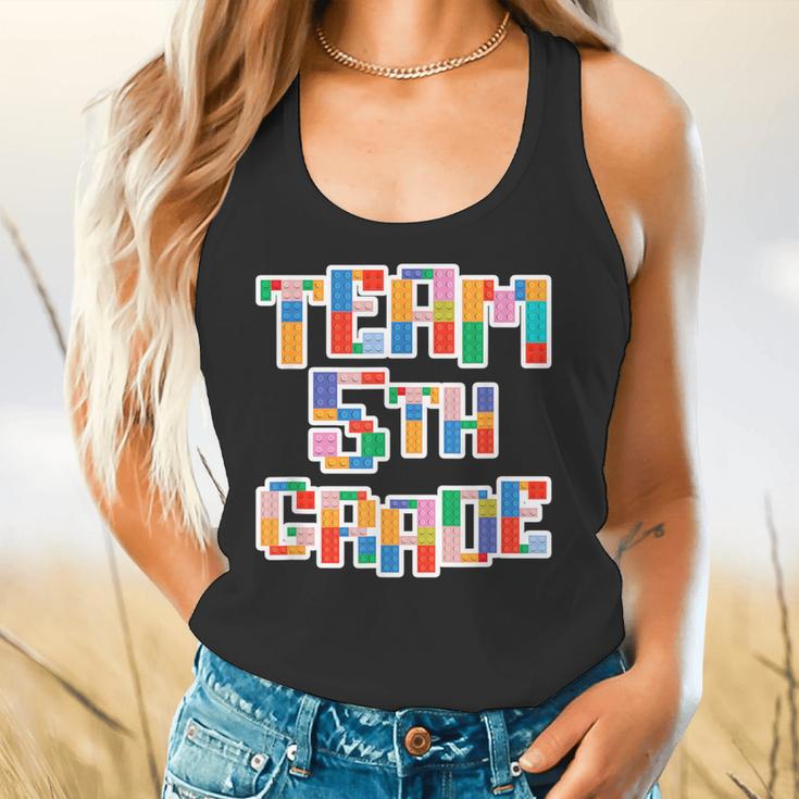 Team 5th Grade Building Blocks Bricks Theme Teacher Team For Men Women Kids Flowy Tank, gift for family, gift for coworker Team 5th Grade Building Blocks Bricks Theme Teacher Team For Men Women Kids Flowy Tank, gift for family, gift for coworker