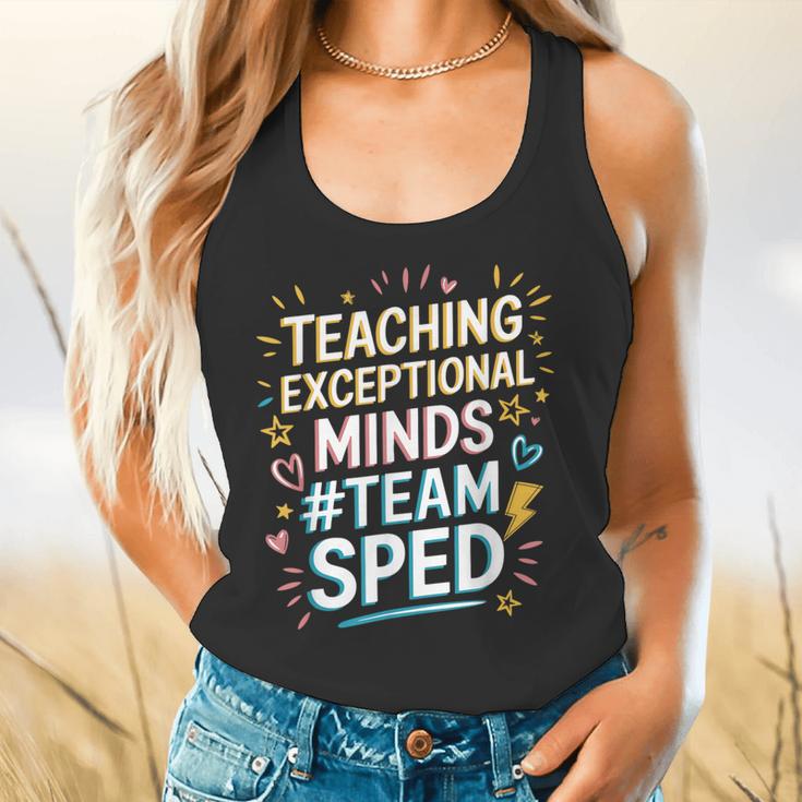 Team Sped Sped Teacher Special Education Teacher Team Flowy Tank, gift for family, gift for coworker