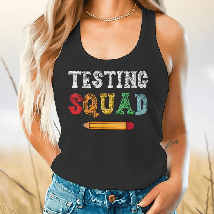 Testing Squad Costume Test Day Teacher Student School Flowy Tank, gift for family, gift for coworker Testing Squad Costume Test Day Teacher Student School Flowy Tank, gift for family, gift for coworker