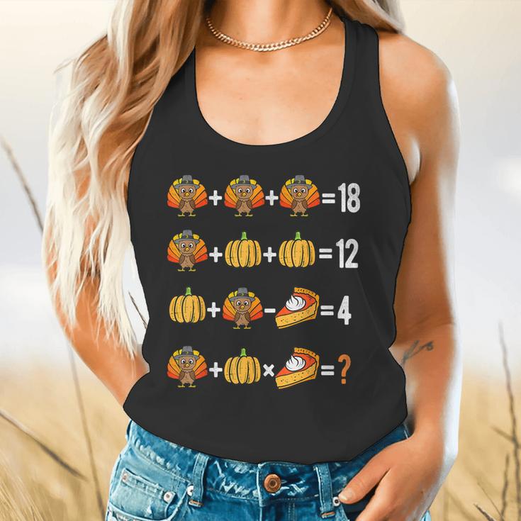 Thanksgiving Order Of Operations Thanksgiving Math Teacher Flowy Tank, gift for family, gift for coworker
