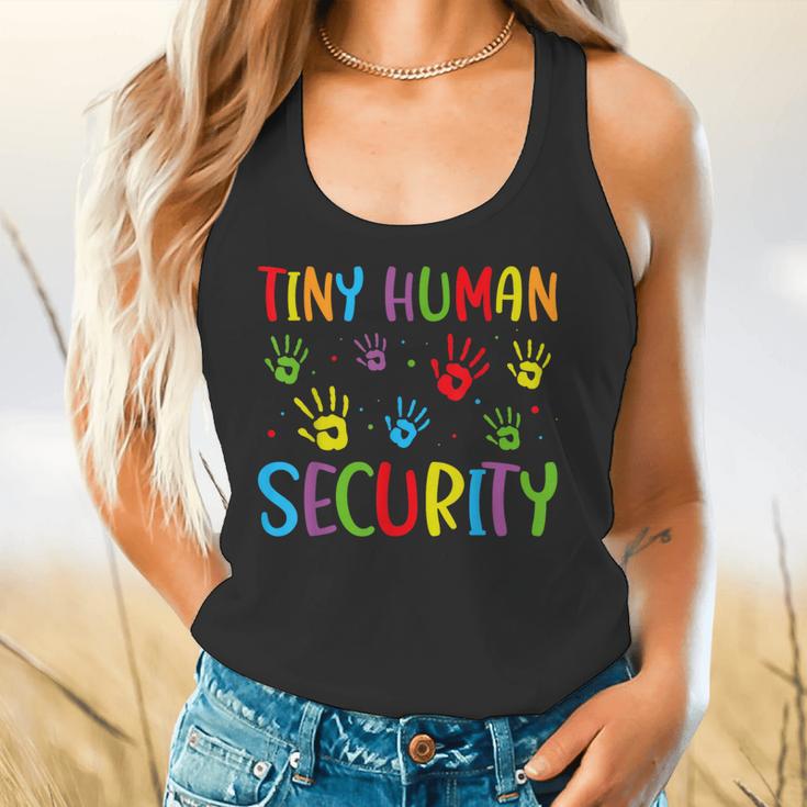 Tiny Human Security Preschool Childcare Teacher Babysitters Flowy Tank, gift for family, gift for coworker Tiny Human Security Preschool Childcare Teacher Babysitters Flowy Tank, gift for family, gift for coworker