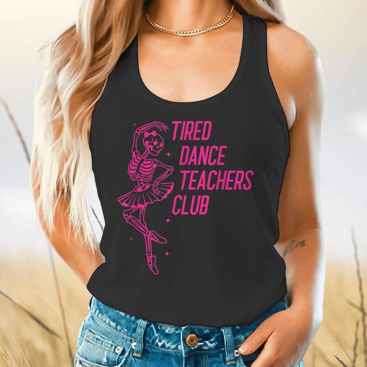 Tired Dance Teachers Club Dance Lover Flowy Tank, gift for family, gift for coworker Tired Dance Teachers Club Dance Lover Flowy Tank, gift for family, gift for coworker