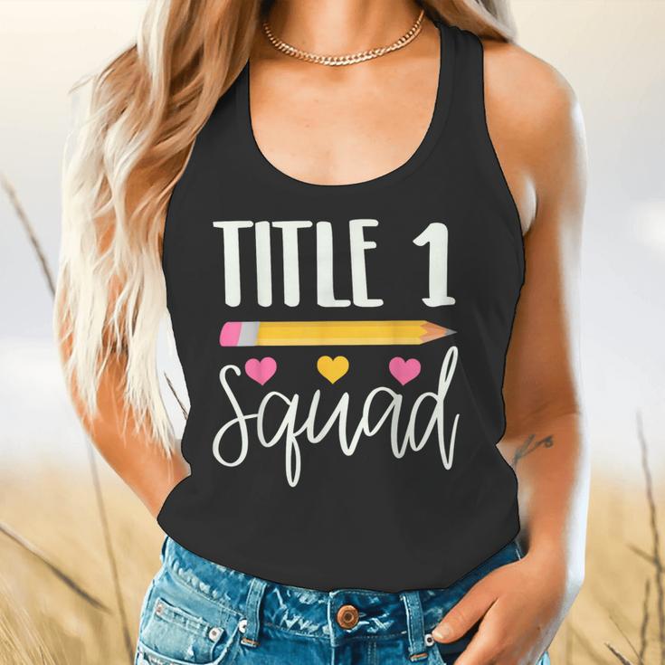 Title 1 Reading Teacher Shirt Flowy Tank, gift for family, gift for coworker
