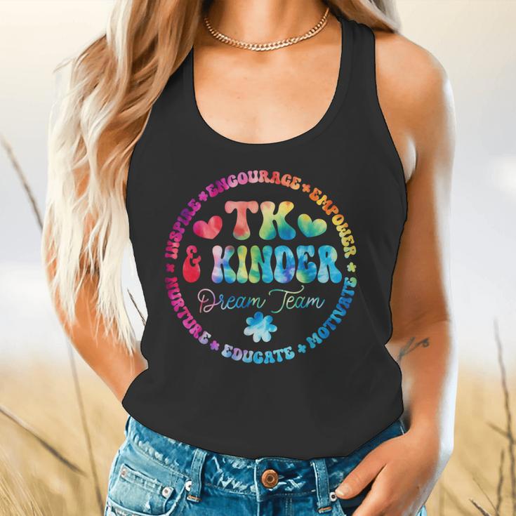 TK & Kinder Dream Team Transitional Kindergarten Teacher Flowy Tank, gift for family, gift for coworker