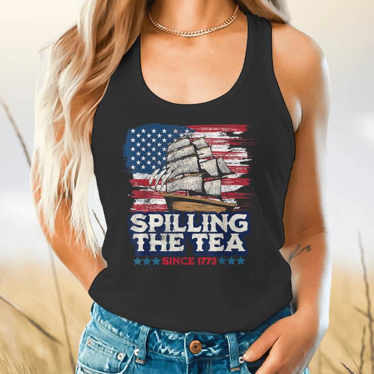 US History Teacher Boston Spilling The Tea Since 1773 Flowy Tank, gift for family, gift for coworker US History Teacher Boston Spilling The Tea Since 1773 Flowy Tank, gift for family, gift for coworker