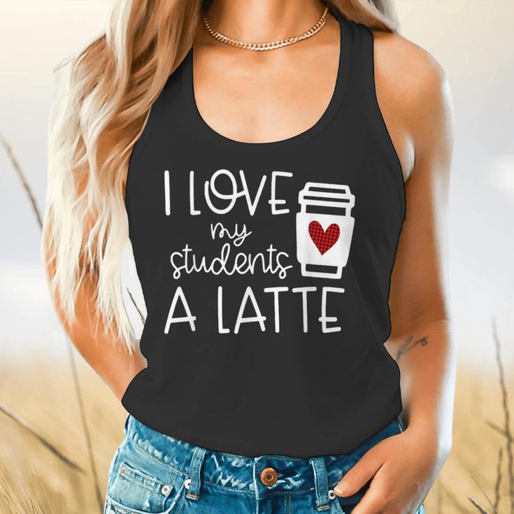 Valentines Day Teacher Tee I Love My Students A Latte Flowy Tank, gift for family, gift for coworker Valentines Day Teacher Tee I Love My Students A Latte Flowy Tank, gift for family, gift for coworker