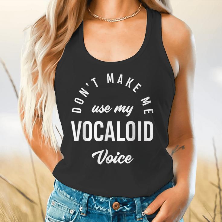 Vocaloid Voice Vocal Music Teacher Singer Singing Flowy Tank, gift for family, gift for coworker Vocaloid Voice Vocal Music Teacher Singer Singing Flowy Tank, gift for family, gift for coworker