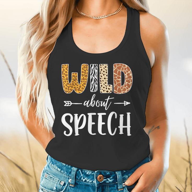 Wild About Speech SLP Leopard Teacher Back To School Kids Flowy Tank, gift for family, gift for coworker Wild About Speech SLP Leopard Teacher Back To School Kids Flowy Tank, gift for family, gift for coworker