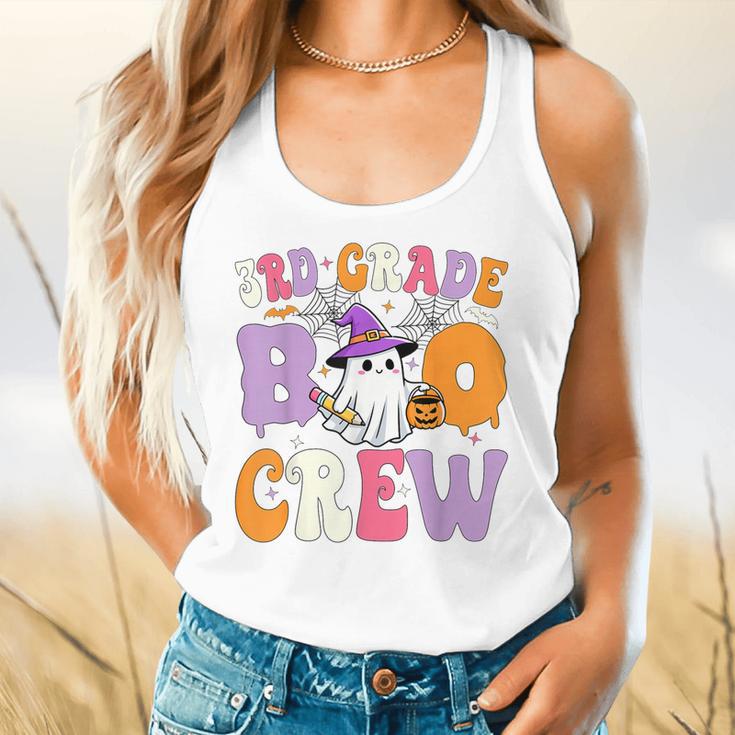 3rd Grade Boo Crew Spooky Third Grade Halloween Teacher Flowy Tank, gift for family, gift for coworker 3rd Grade Boo Crew Spooky Third Grade Halloween Teacher Flowy Tank, gift for family, gift for coworker