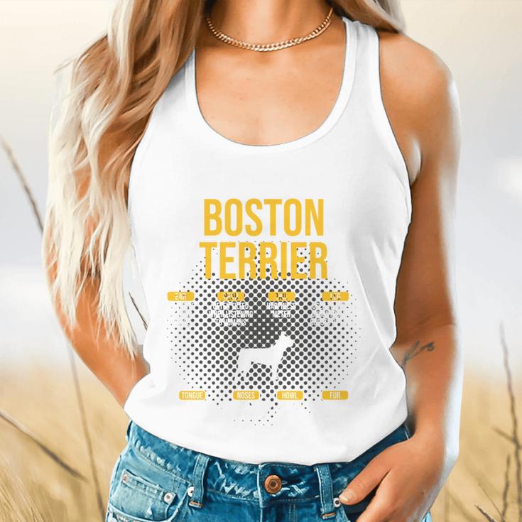 Anatomy Of Boston Terrier Dog Lover Flowy Tank, gift for family, gift for coworker