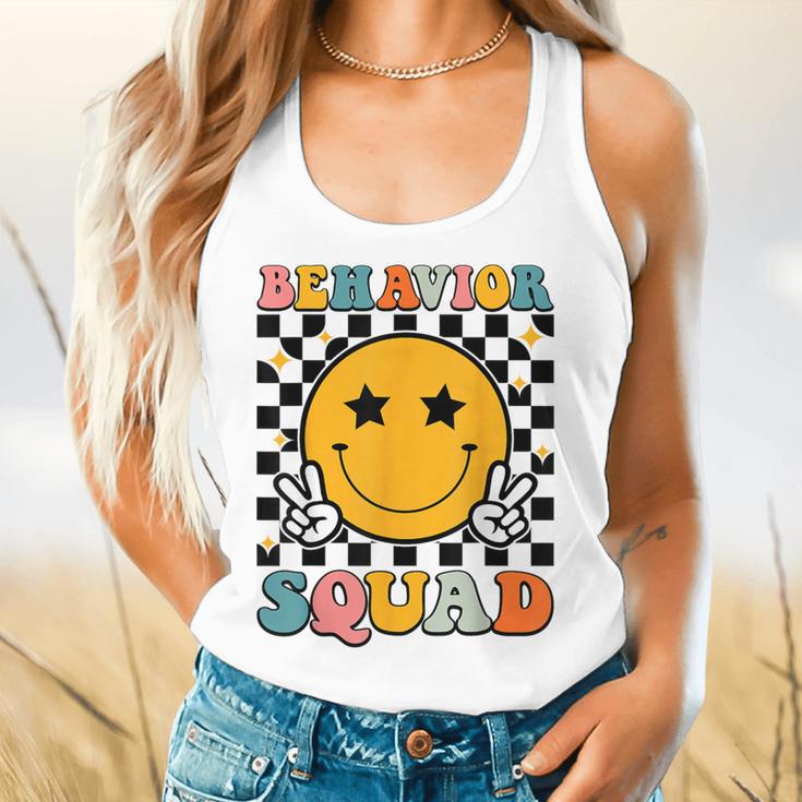 Behavior Squad Specialist Analyst Behavior Teacher Retro Flowy Tank, gift for family, gift for coworker Behavior Squad Specialist Analyst Behavior Teacher Retro Flowy Tank, gift for family, gift for coworker