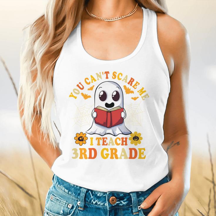 You Cant Scare Me I Teach 3rd Grade Teacher Halloween Flowy Tank, gift for family, gift for coworker You Cant Scare Me I Teach 3rd Grade Teacher Halloween Flowy Tank, gift for family, gift for coworker