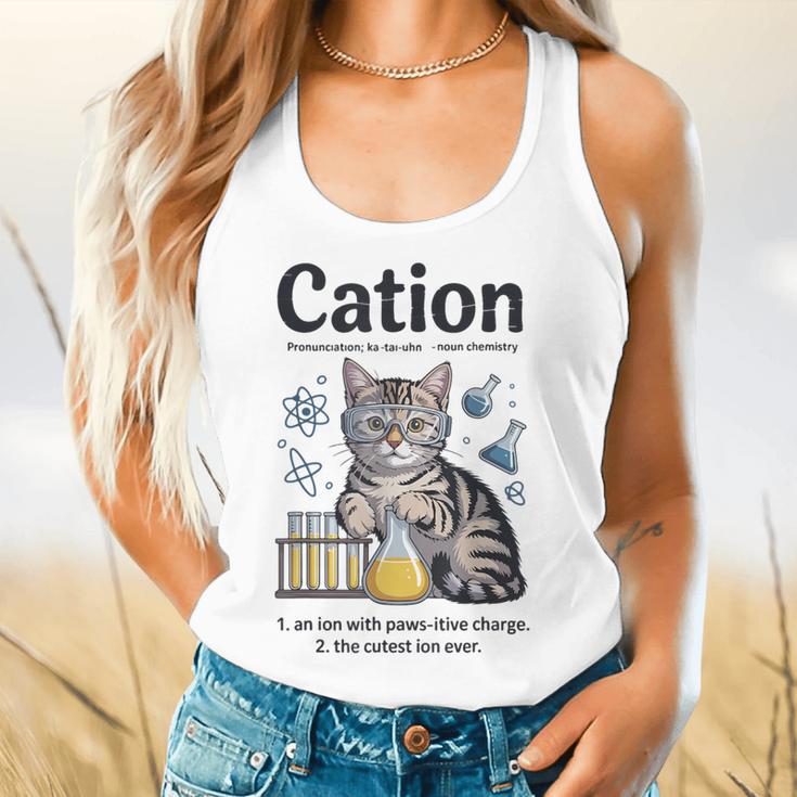 Cation Shirt Cat Science Chemistry Teacher Chemist Pun Flowy Tank, gift for family, gift for coworker Cation Shirt Cat Science Chemistry Teacher Chemist Pun Flowy Tank, gift for family, gift for coworker