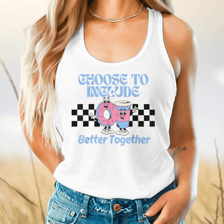 Choose To Include Special Education Teacher Autism Awareness Flowy Tank, gift for family, gift for coworker Choose To Include Special Education Teacher Autism Awareness Flowy Tank, gift for family, gift for coworker