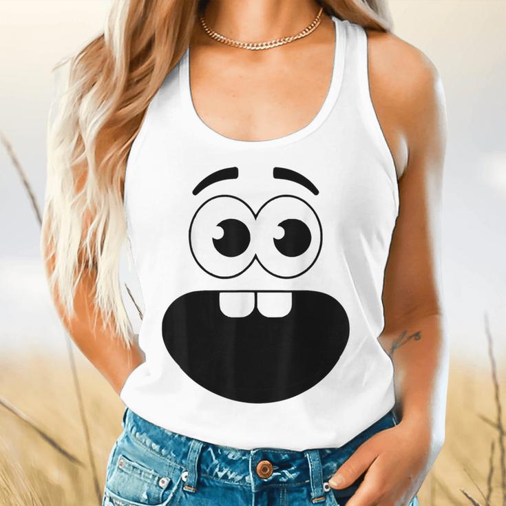 Creepy Carrots Face Teacher Halloween Costume Matching Flowy Tank, gift for family, gift for coworker Creepy Carrots Face Teacher Halloween Costume Matching Flowy Tank, gift for family, gift for coworker