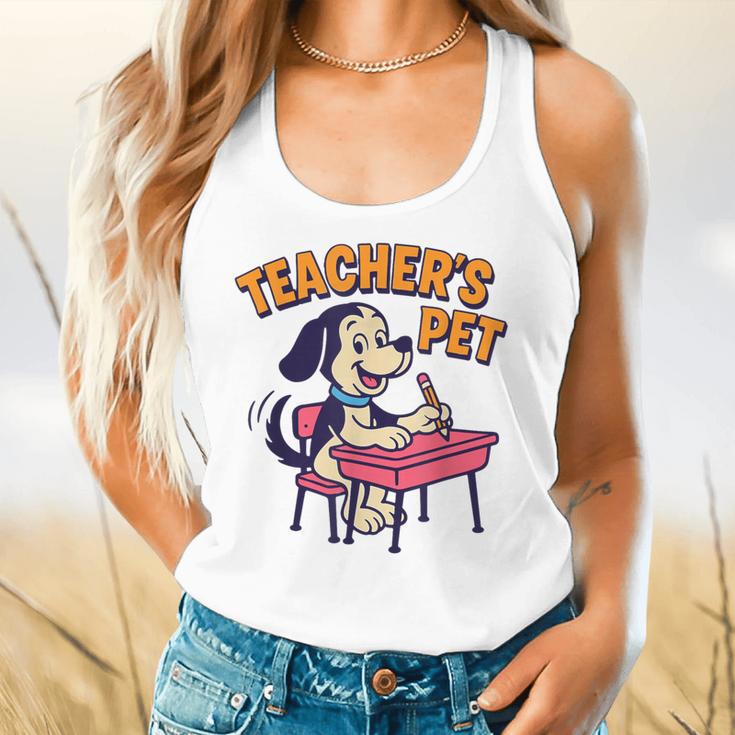 Cute Elementary School Student Dog Teacher's Pet Flowy Tank, gift for family, gift for coworker Cute Elementary School Student Dog Teacher's Pet Flowy Tank, gift for family, gift for coworker